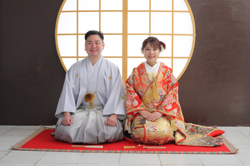 【データ即日渡し可能】衣装による追加料金なし!撮影全データ付!和装スタジオ撮影通常129,800円のところ⇒99,000円