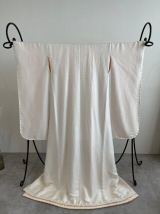 色掛下-白金刺繍