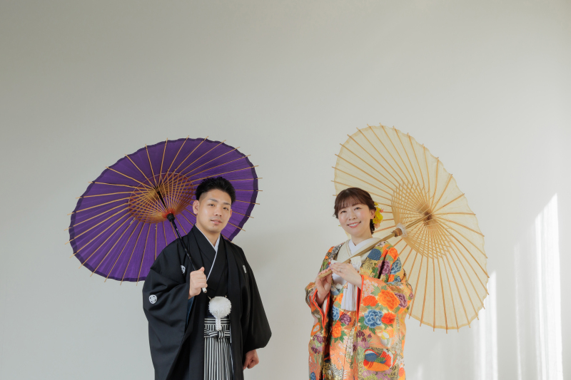 暖かなスタジオ撮影!