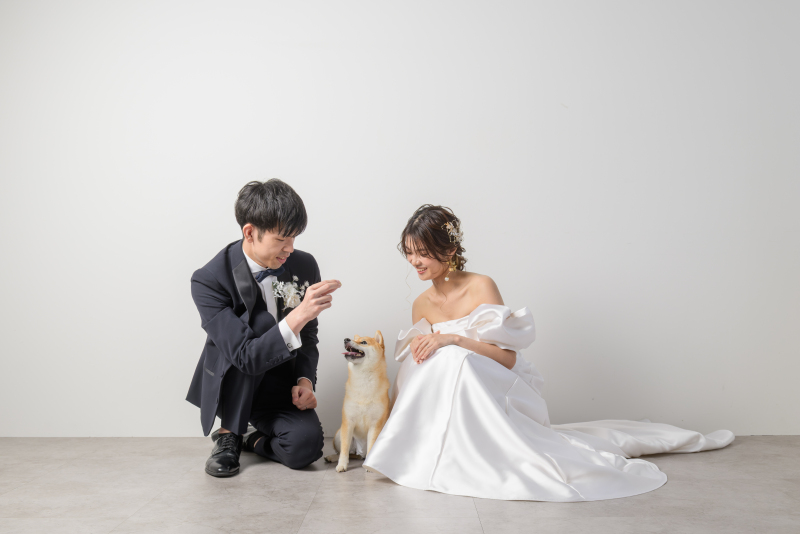 ワンちゃんと一緒に♪