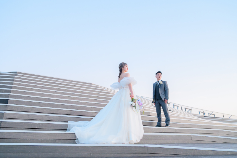 階段を利用して!