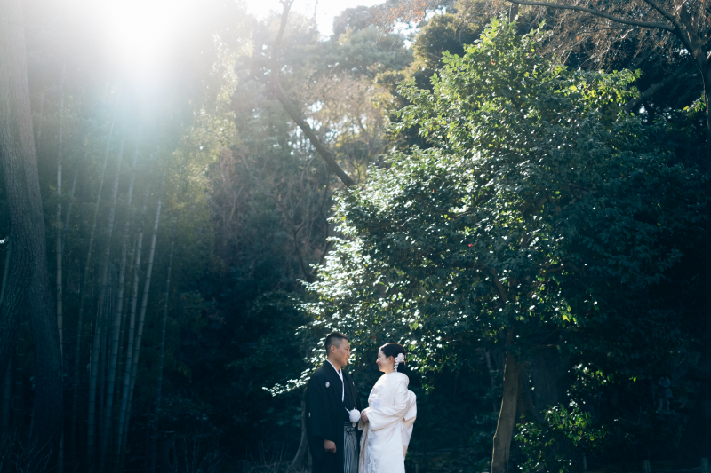 △13:30 和装撮影start