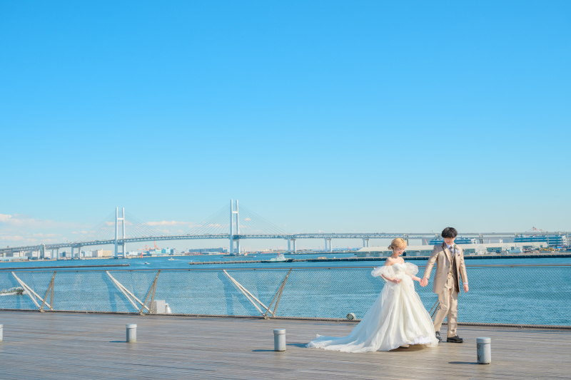 ベイブリッジと共に♪