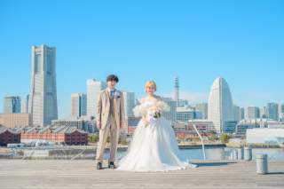 抜けるような青空の下、爽やかな撮影でした☆