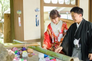 【百合プラン】和装×洋装