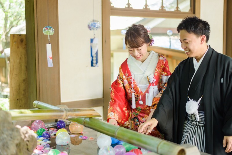 【百合プラン】和装×洋装