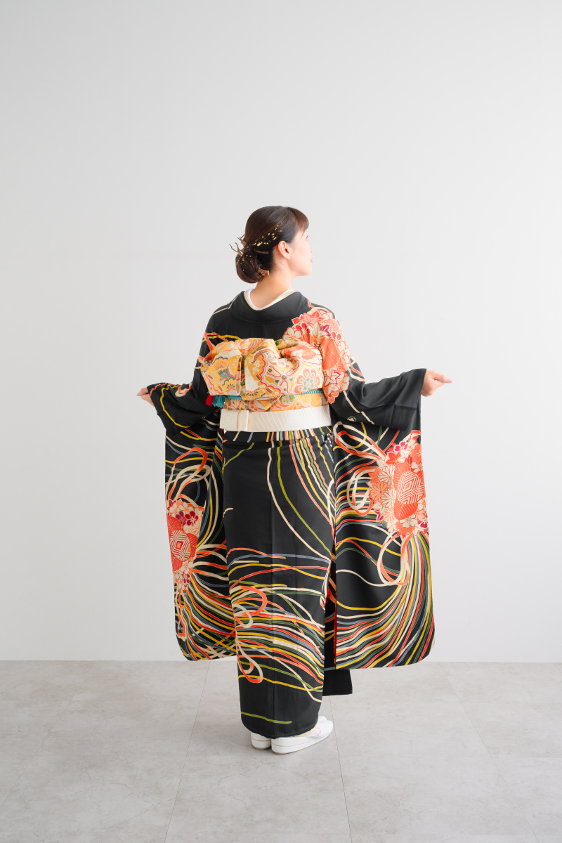 後ろ姿も美しい!