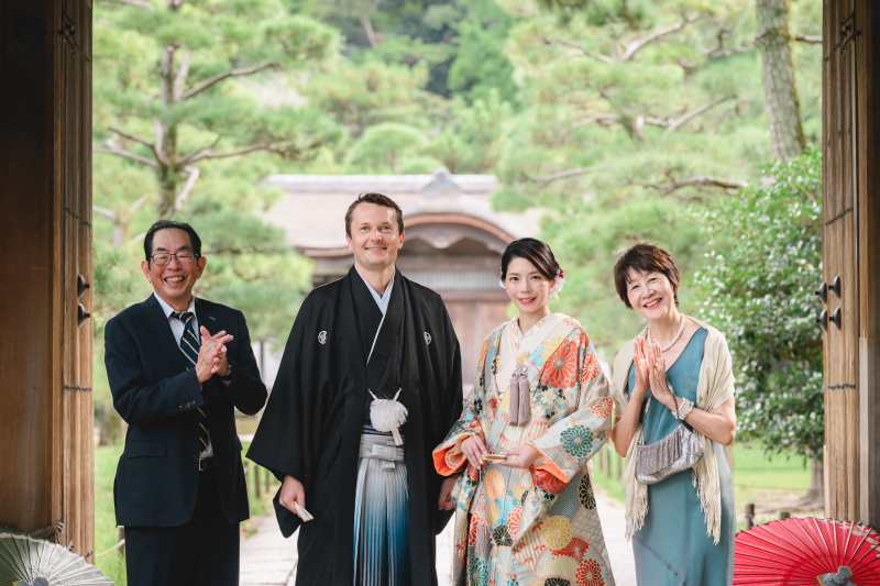 ご家族様とのお写真も撮影できます。