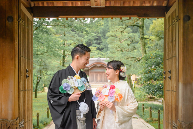 ロケーション撮影、自然な笑顔