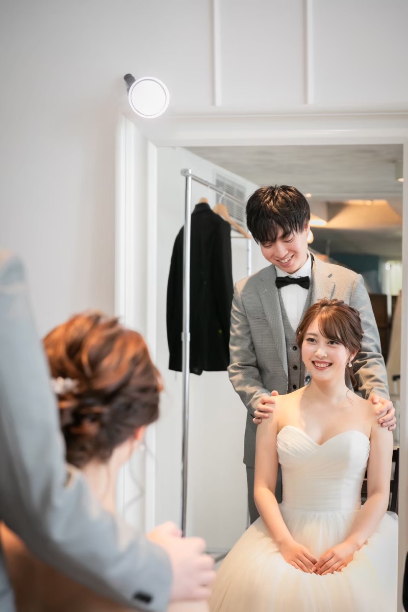 ▽12:30 お支度仕上がり