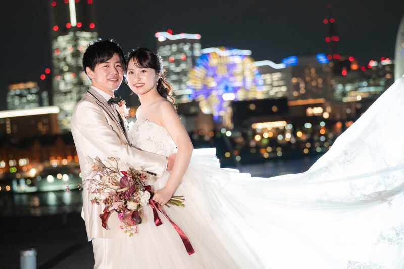 大桟橋ナイト撮影