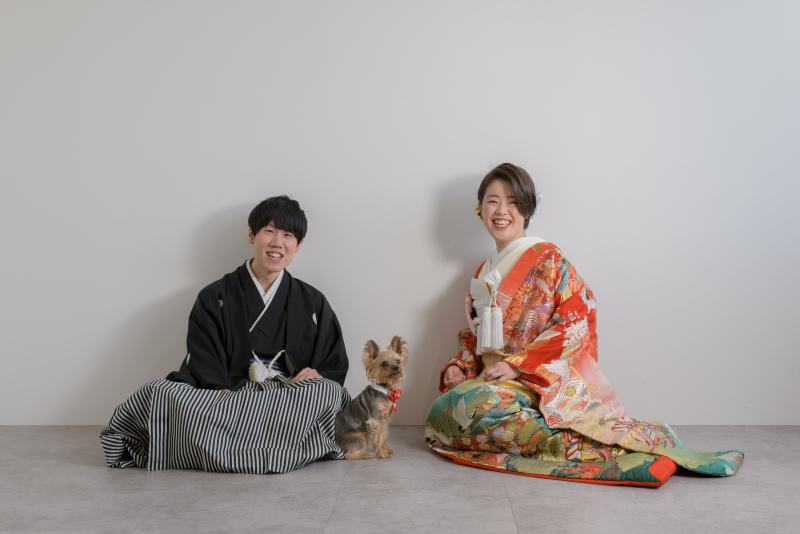 大切なペットと一緒に