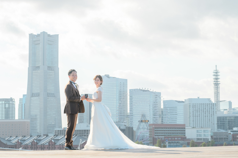 後半は大桟橋にて