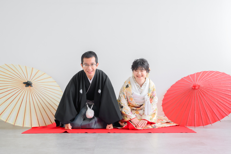 ご挨拶のポーズでパシャリ!