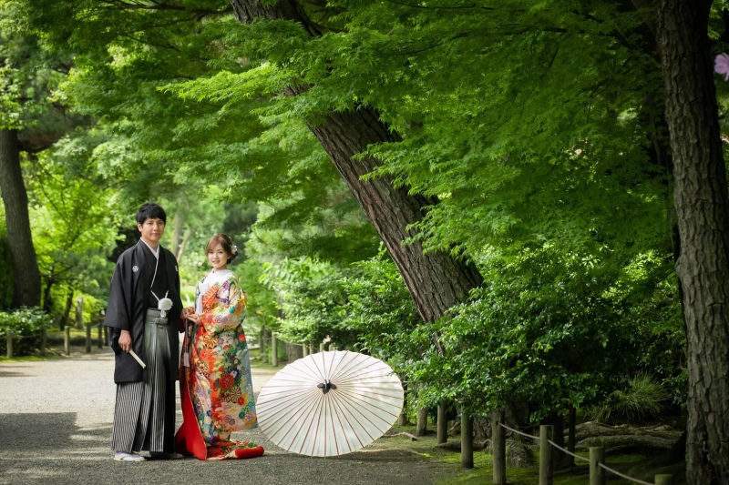 ▽10:00和装撮影start