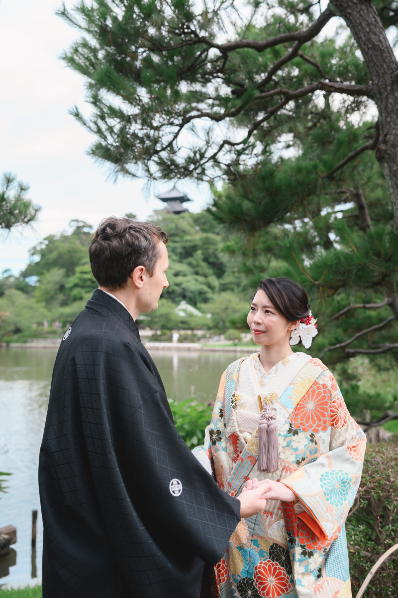 三渓園から撮影スタート！