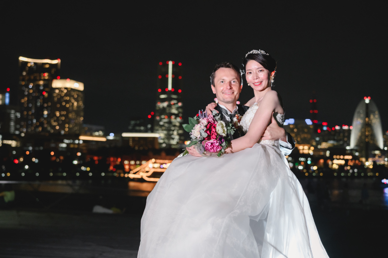 ラストはお姫様抱っこでパチリ♪