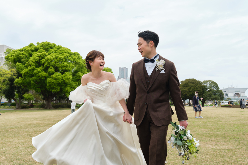 笑顔でお散歩ショット♪