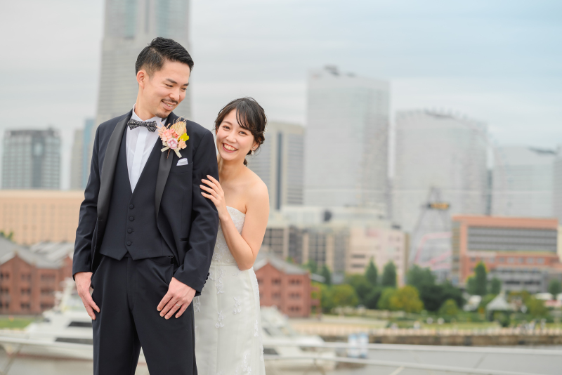 後半戦のスタート！大桟橋でもお二人らしさ☆