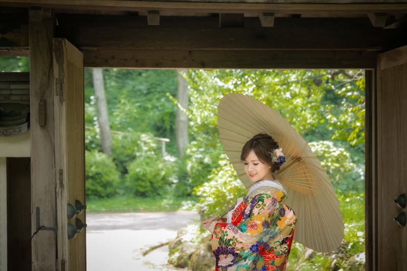 【百合プラン】和装×洋装