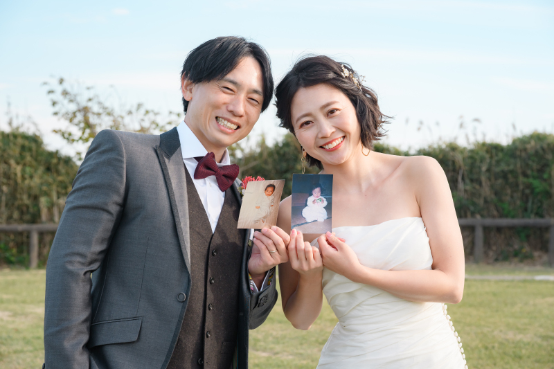 思い出のお写真と一緒に。