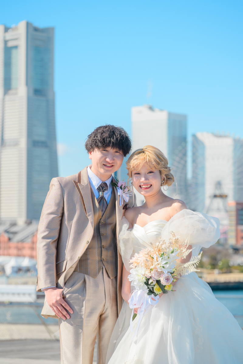 大桟橋から撮影スタート☆