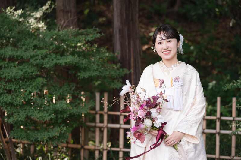 新婦様のソロ撮影