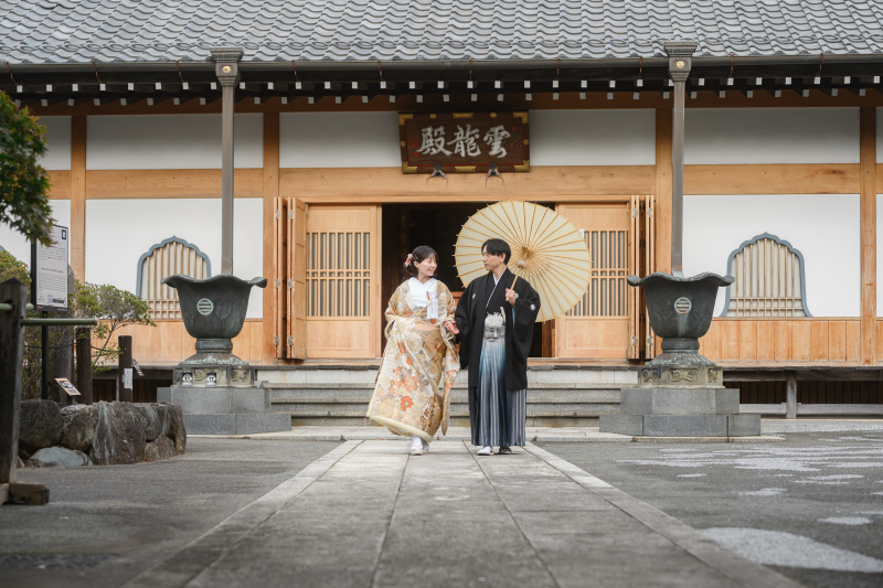 お和装での歩きショットは必須！