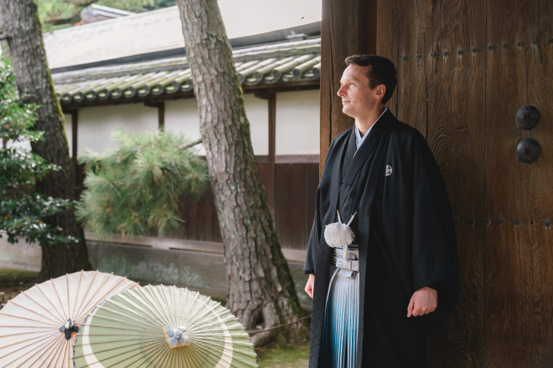 小物を使用すれば和装らしさも◎