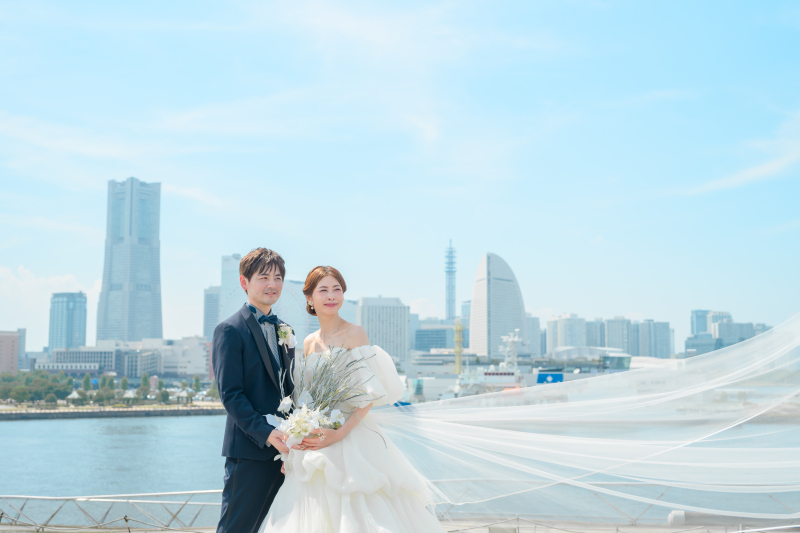 みなとみらいの景色もスタジオ撮影も叶います☆