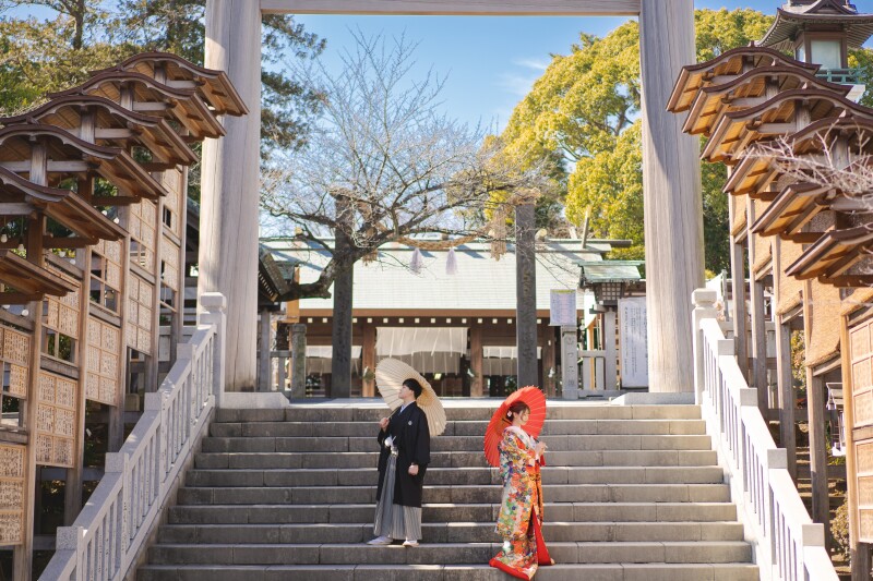 neeyU◇横浜元町ブライダルサロン_神社・寺院で撮影できる