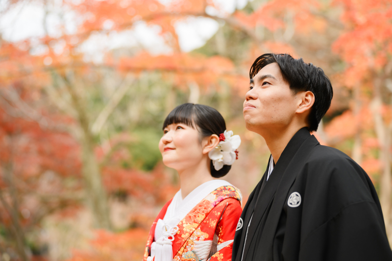 ***庭園 × 打掛