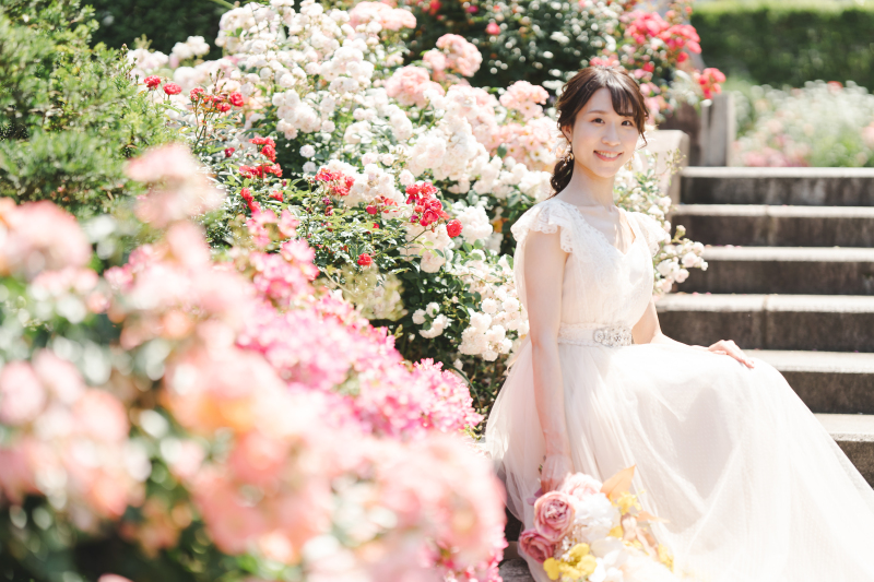 neeyU◇横浜元町ブライダルサロン_ガーデンで撮影できる