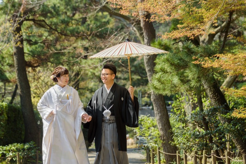 neeyU◇横浜元町ブライダルサロン_庭園で撮影できる