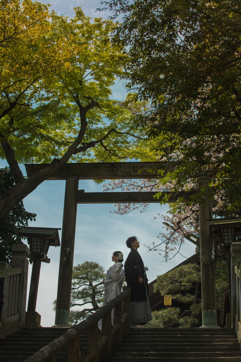 neeyU◇横浜元町ブライダルサロン_神社・寺院で撮影できる