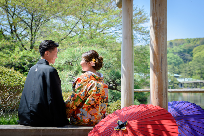 大人気の和装ロケーション撮影