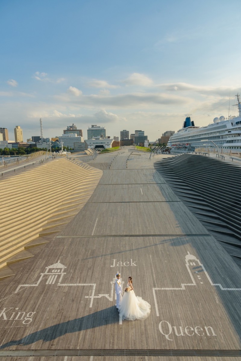 neeyU◇横浜元町ブライダルサロン_人気スポットで撮影できる