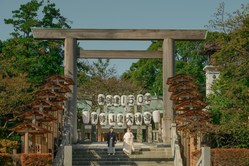 neeyU◇横浜元町ブライダルサロン_神社・寺院で撮影できる