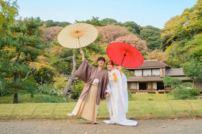neeyU◇横浜元町ブライダルサロン_庭園で撮影できる