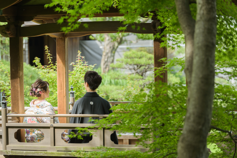 neeyU◇横浜元町ブライダルサロン_庭園で撮影できる