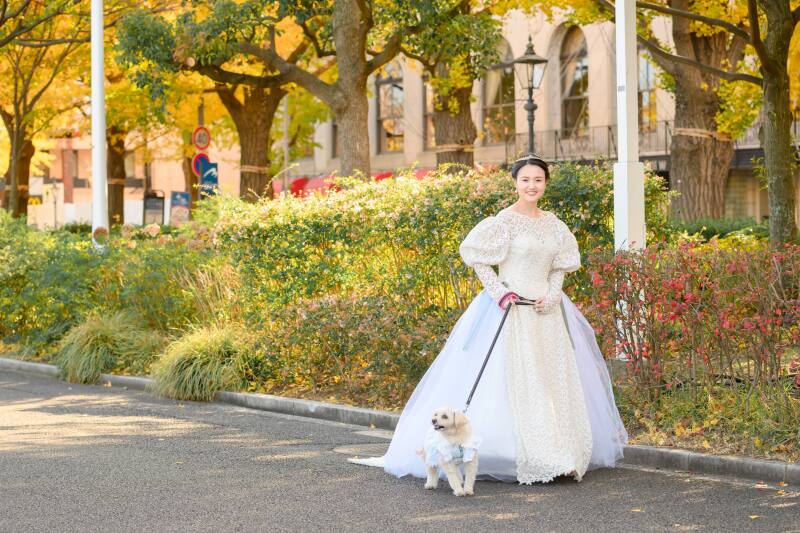 neeyU◇横浜元町ブライダルサロン_ガーデンで撮影できる