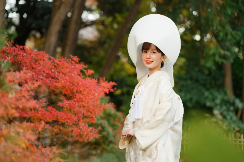 studio neeyU横浜みなとみらい_庭園で撮影できる