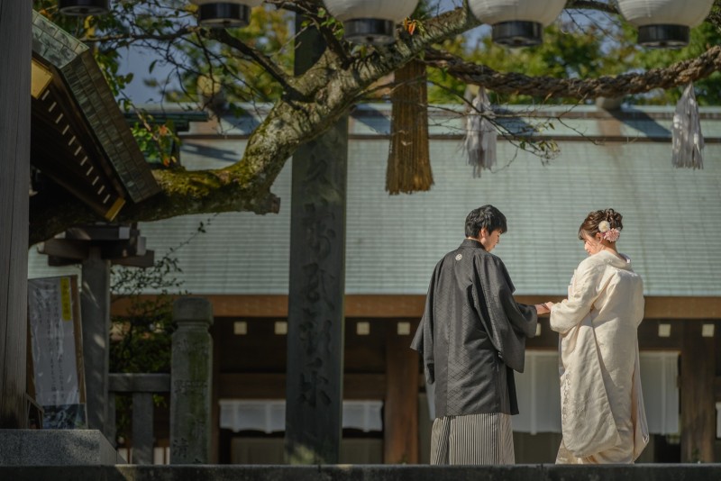 neeyU◇横浜元町ブライダルサロン_神社・寺院で撮影できる