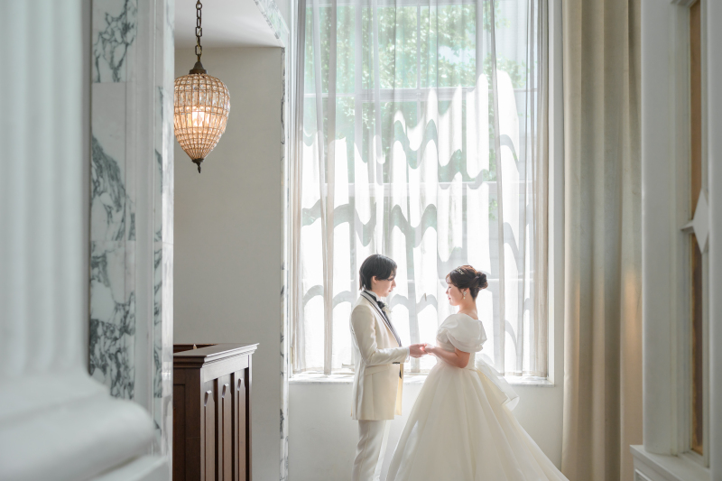 【ウエディングフォト限定】お衣裳３着付！衣裳のグレードアップなし / 和装１着と洋装2着が着れて申請料込みの満足プラン✨