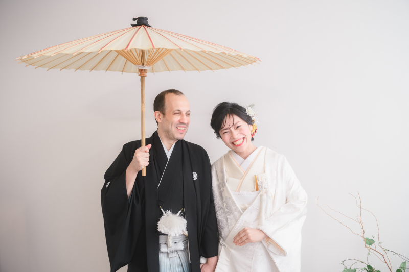 【ウエディングフォト限定】お衣裳３着付！衣裳のグレードアップなし / 和装１着と洋装2着が着れて申請料込みの満足プラン✨