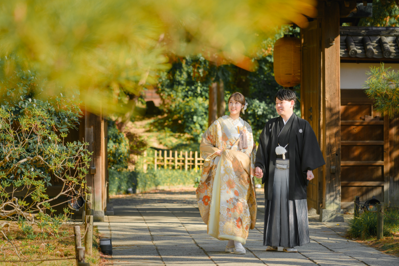 和装1着ロケーション+スタジオ15分撮影がついてくる！スタジオ撮影用の打掛1着プレゼント♪