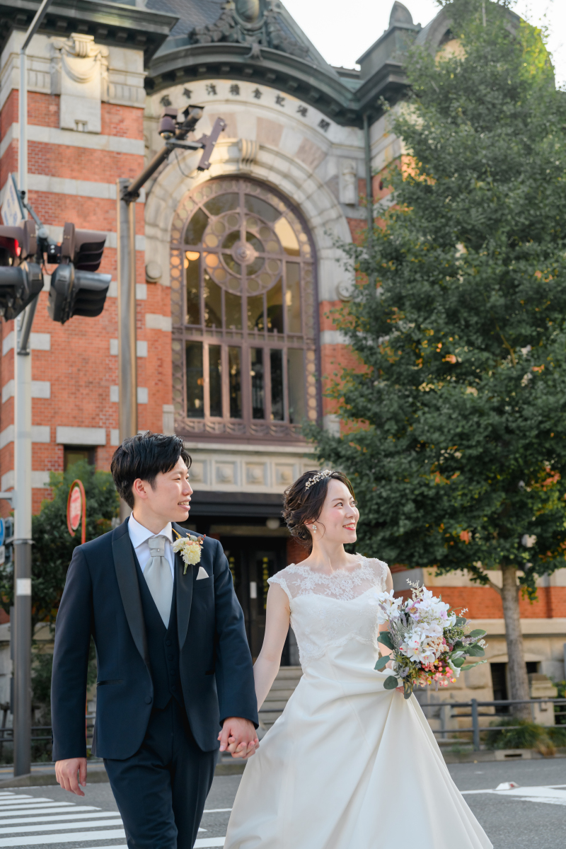 【横浜開港記念会館撮影プラン】洋装or和装どちらでもお好きな方をお選びいただけます♪