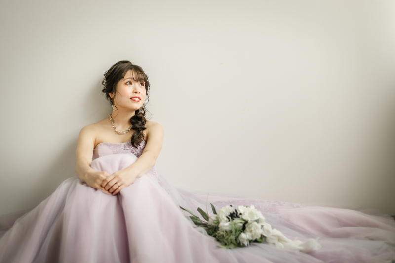 スタジオ撮影各60分撮影プラン［和装(色打or白無垢)＋洋装ドレス]200カットデータ保証☆