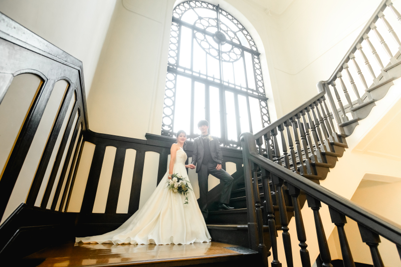 【横浜開港記念会館撮影プラン】洋装or和装どちらでもお好きな方をお選びいただけます♪