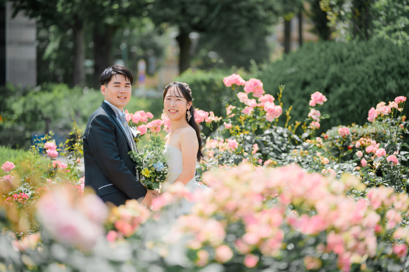 ≪イタリア山庭園ロケーションプラン≫移動費・申請料込☆ドレス1着☆６０分撮影・全データお渡し